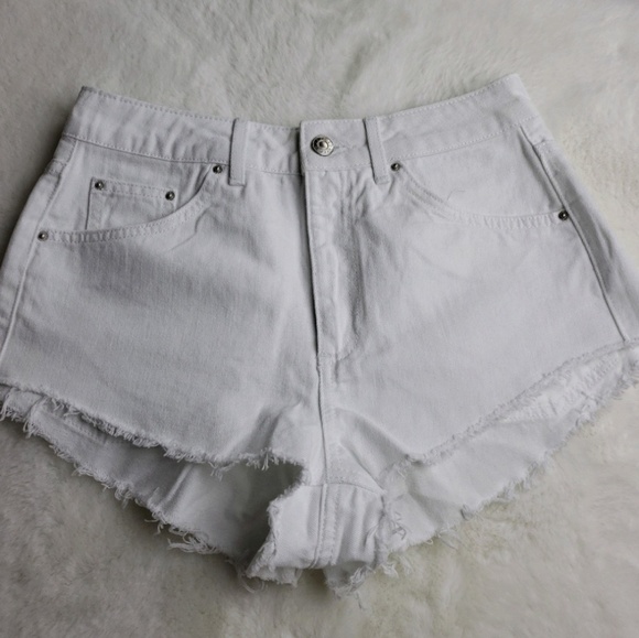 Topshop Kiri Authentic High Waist  Shorts NWT - Picture 5 of 7